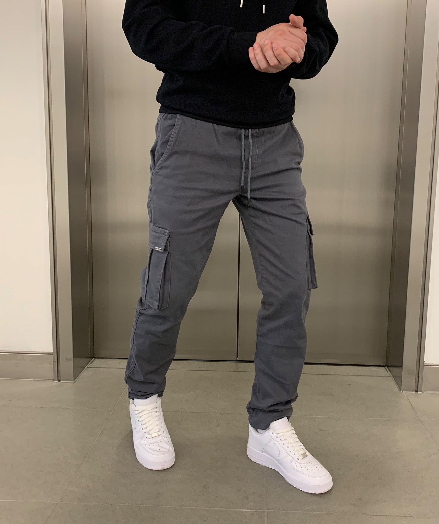 Pantalon Cargo Droit