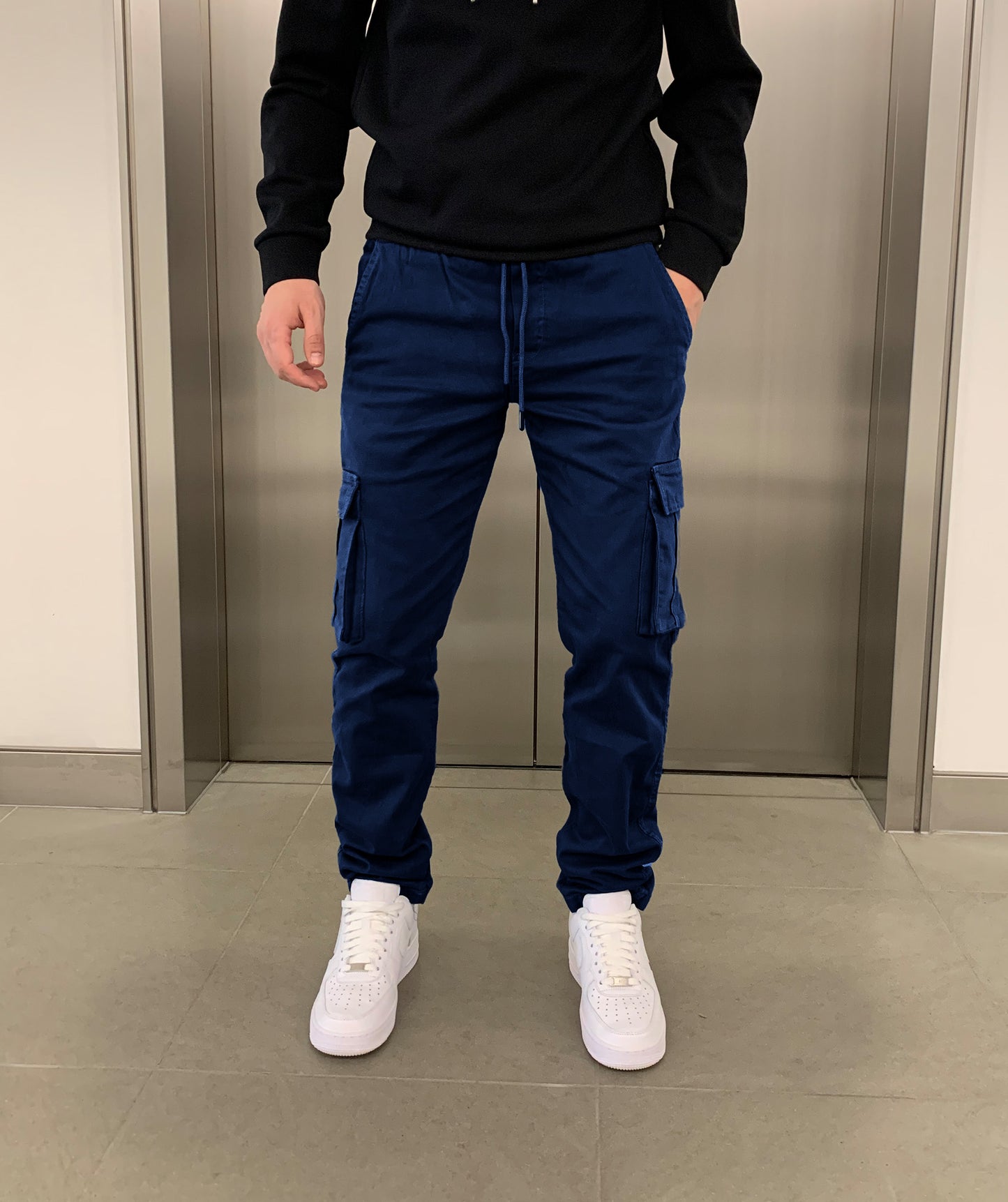 Pantalon Cargo Droit