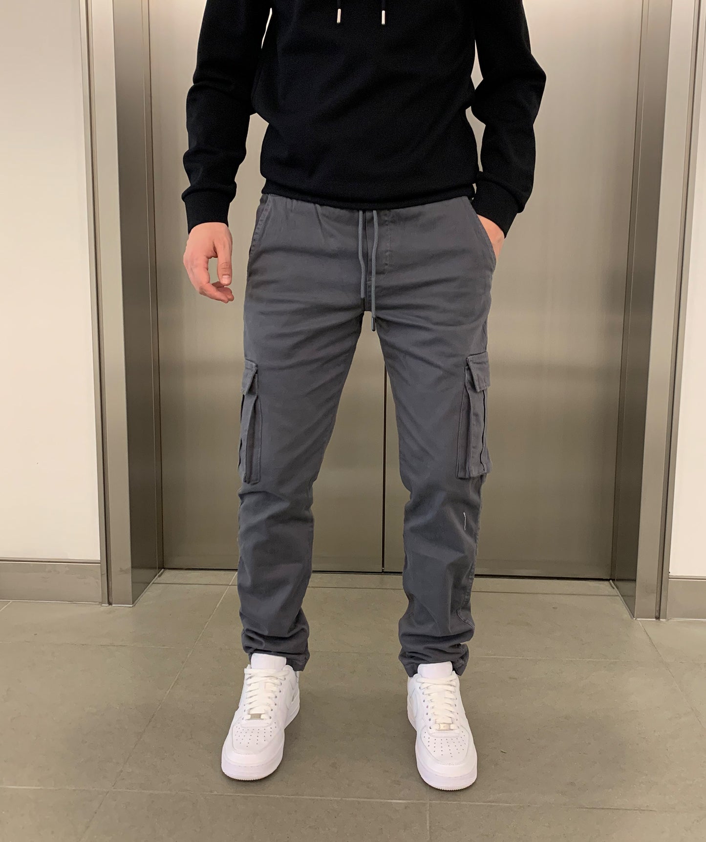 Pantalon Cargo Droit