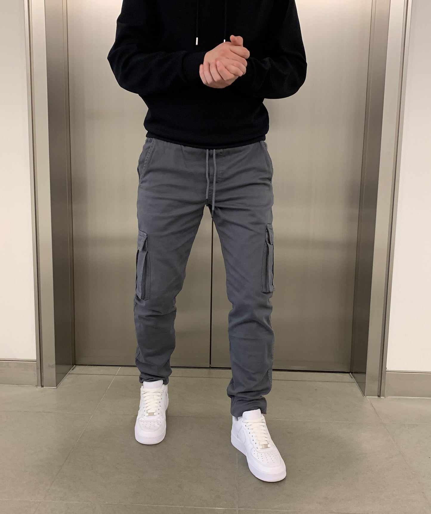 Pantalon Cargo Droit