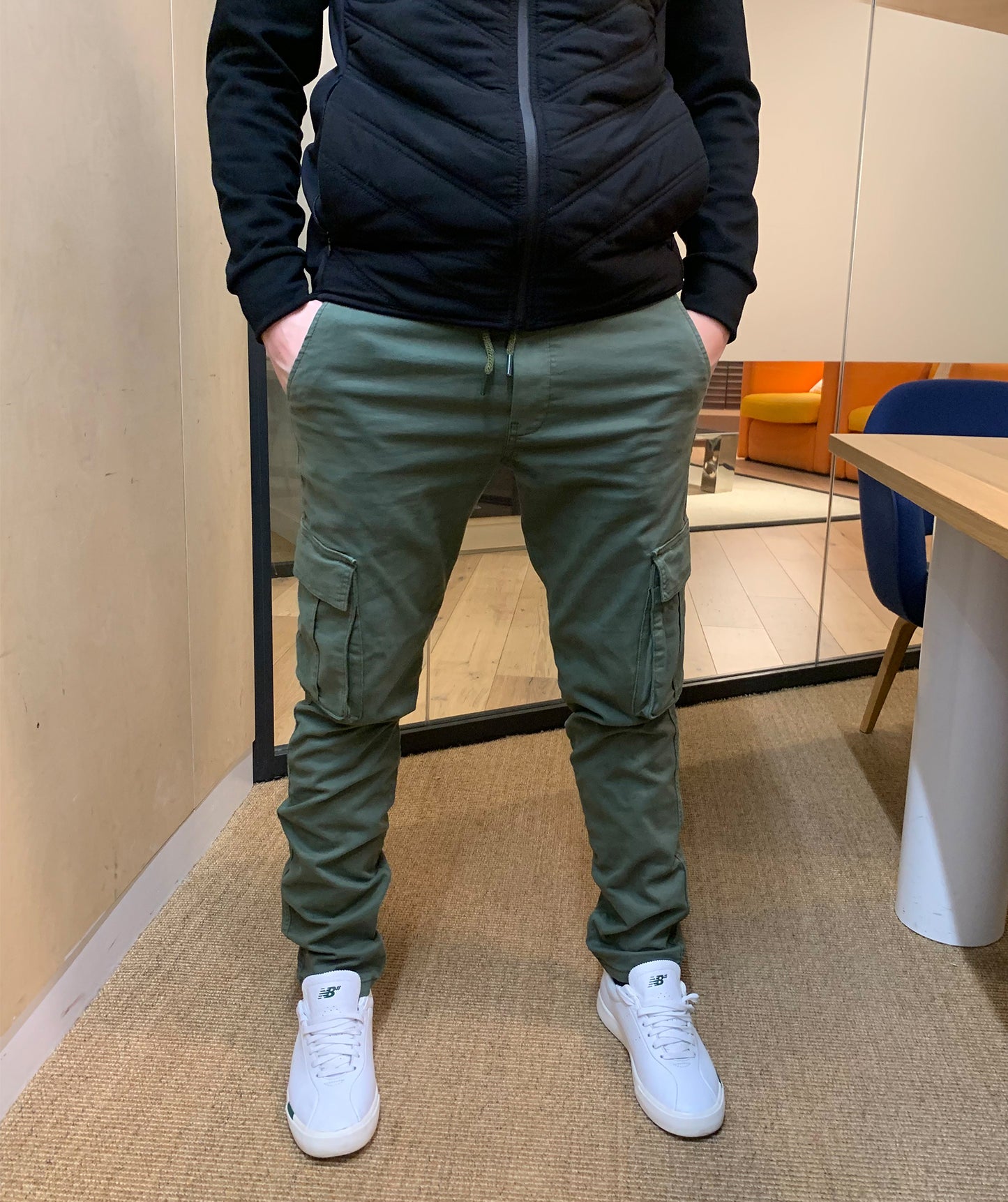 Pantalon Cargo Droit